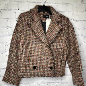 LoveThirteenC Women's Crop Suit Jacket